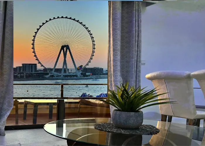 Jbr Beach Walk Apartment Front Sea Amazing View